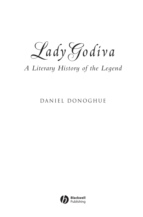 Cover image for book Lady Godiva