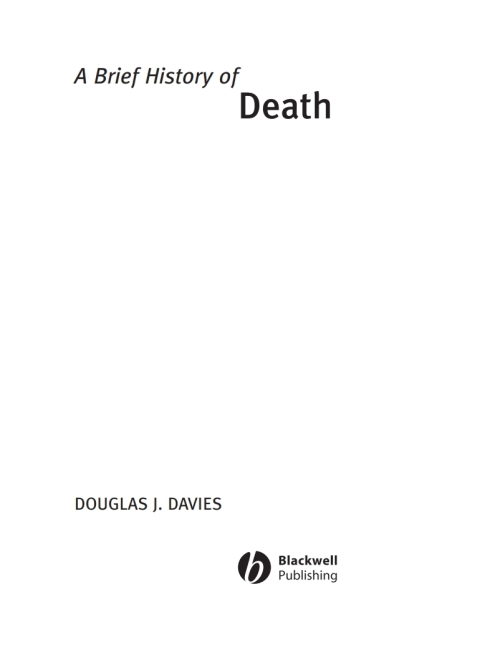 Cover image for book A Brief History of Death