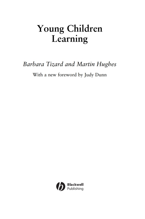 Cover image for book Young Children Learning