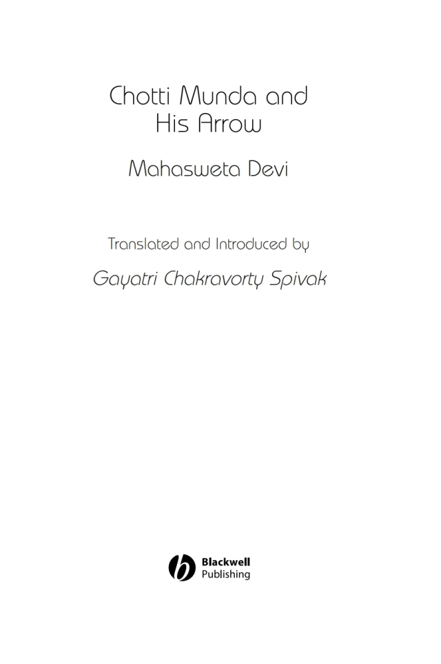 Chotti Munda and His Arrow