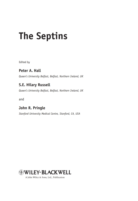 The Septins 