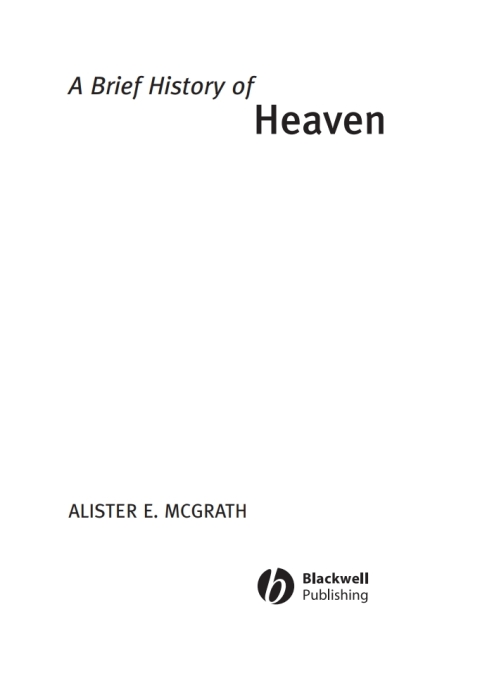 Cover image for book A Brief History of Heaven
