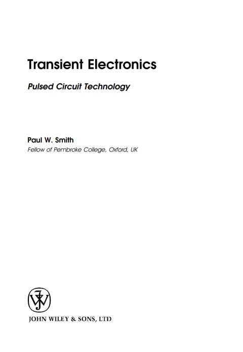 Transient Electronics 