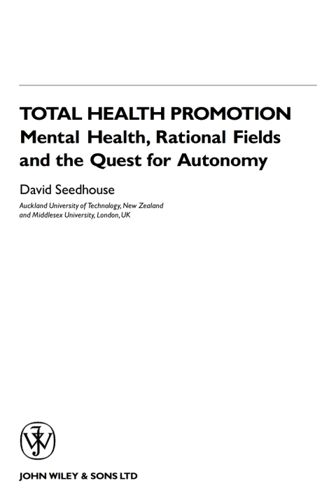 Cover image for book Total Health Promotion