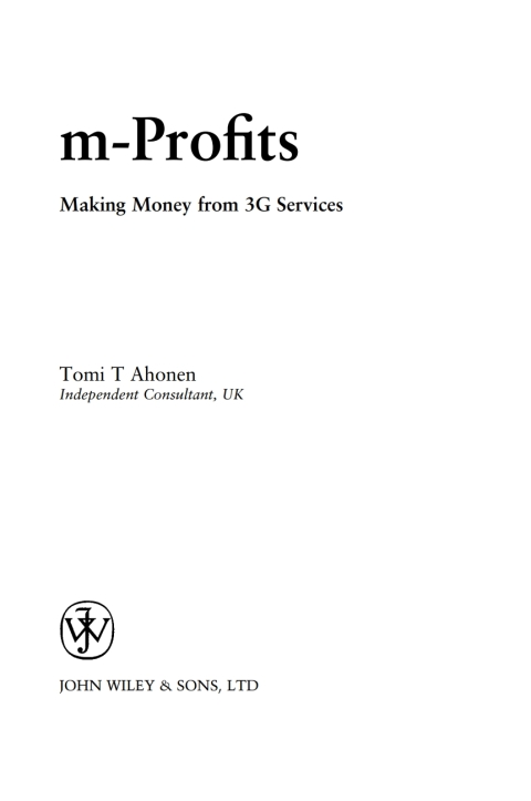 Cover image for book m-Profits