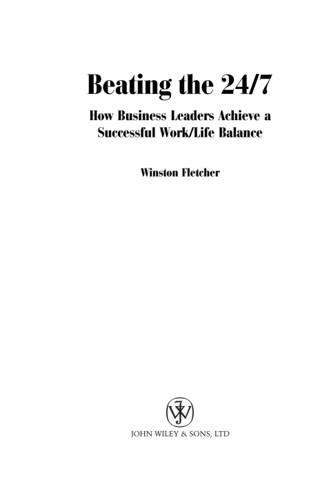 Cover image for book Beating the 24/7