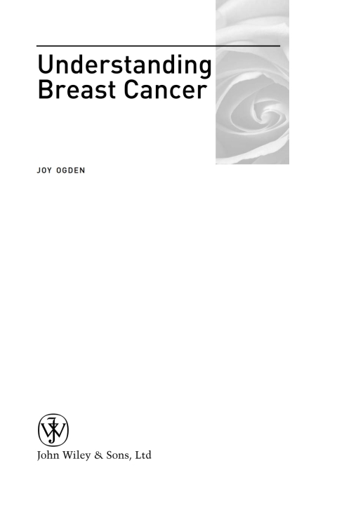 Cover image for book Understanding Breast Cancer