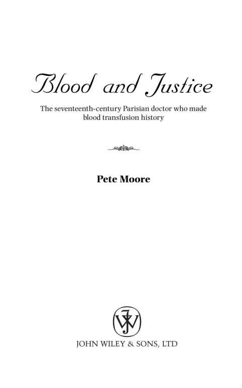 Cover image for book Blood and Justice