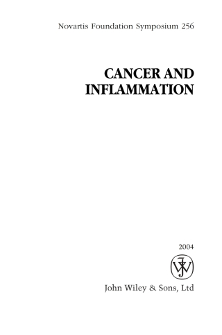 Cancer and Inflammation