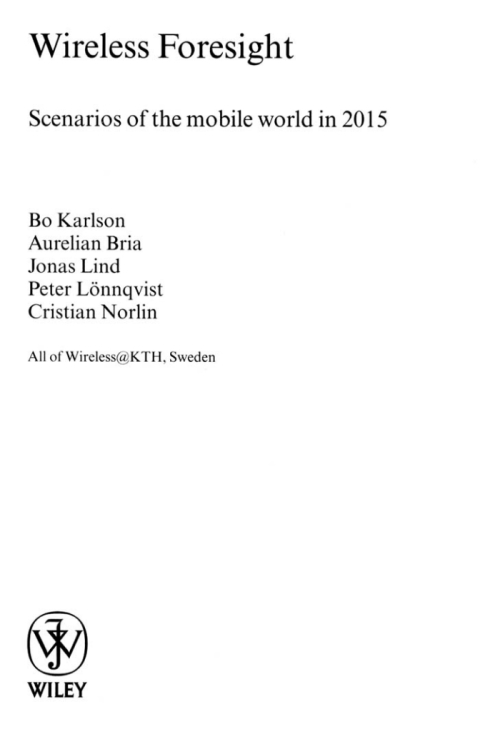 Cover image for book Wireless Foresight