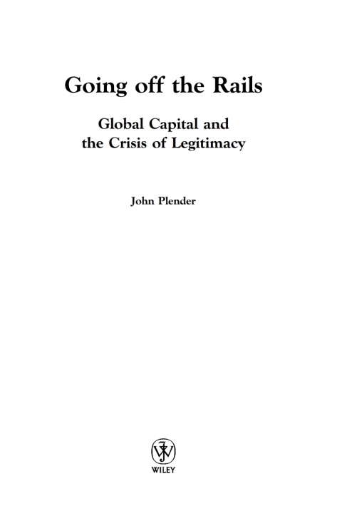 Cover image for book Going off the Rails