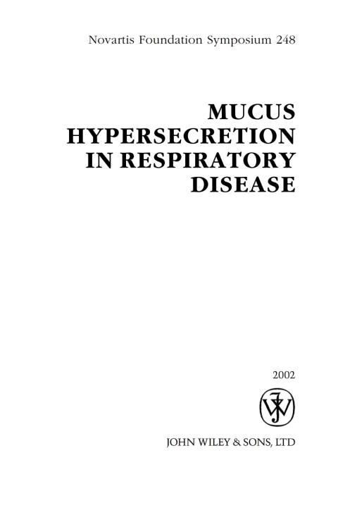 Mucus Hypersecretion in Respiratory Disease 