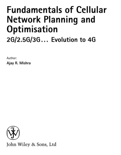Cover image for book Fundamentals of Cellular Network Planning and Optimisation