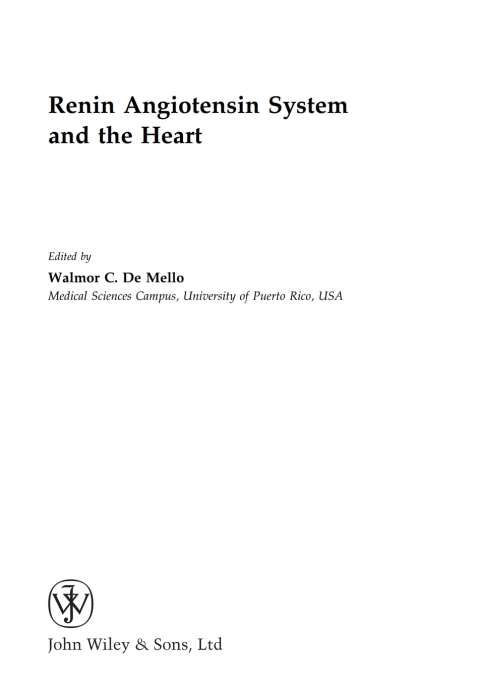 Cover image for book Renin Angiotensin System and the Heart