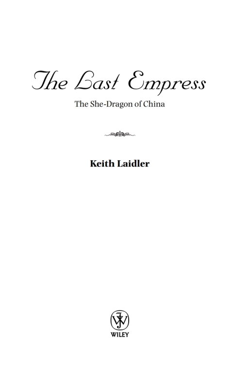 Cover image for book The Last Empress
