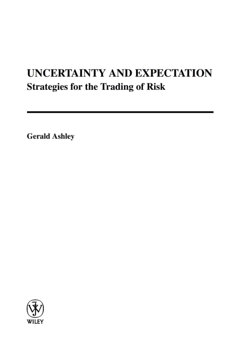 Cover image for book Uncertainty and Expectation