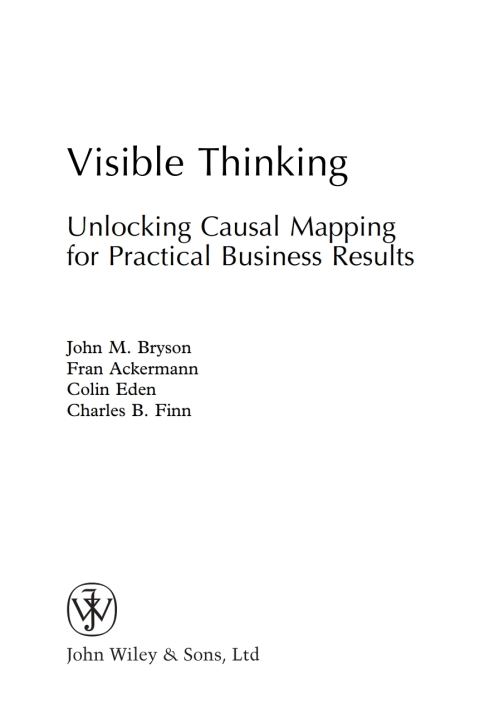 Cover image for book Visible Thinking