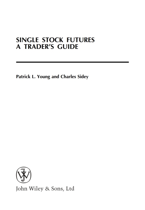 Cover image for book Single Stock Futures