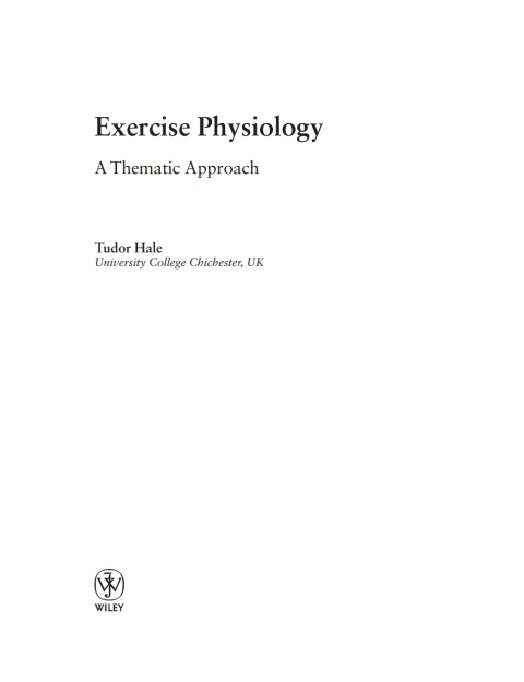 Cover image for book Exercise Physiology