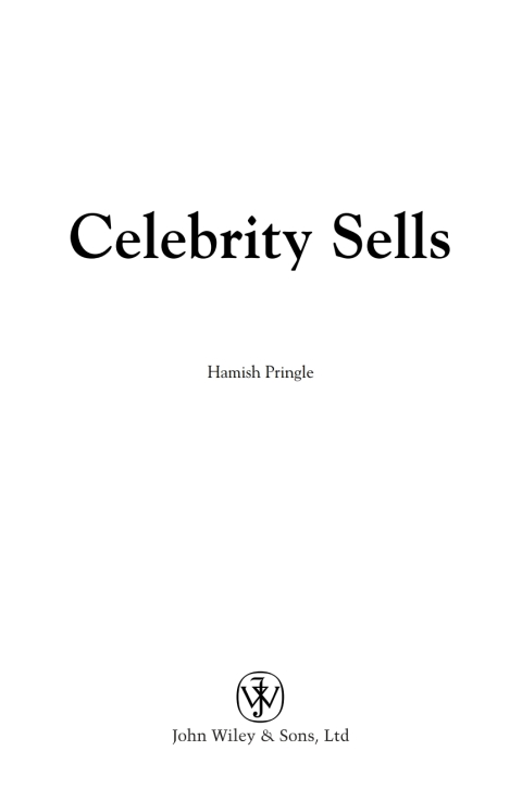 Cover image for book Celebrity Sells
