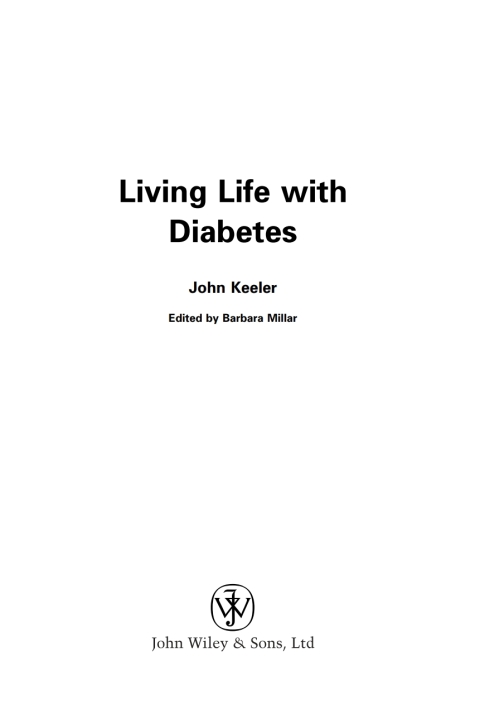 Cover image for book Living Life with Diabetes