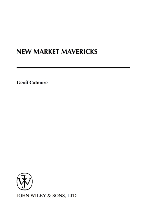 Cover image for book New Market Mavericks