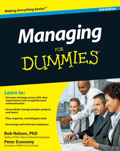 Cover image for book Managing For Dummies