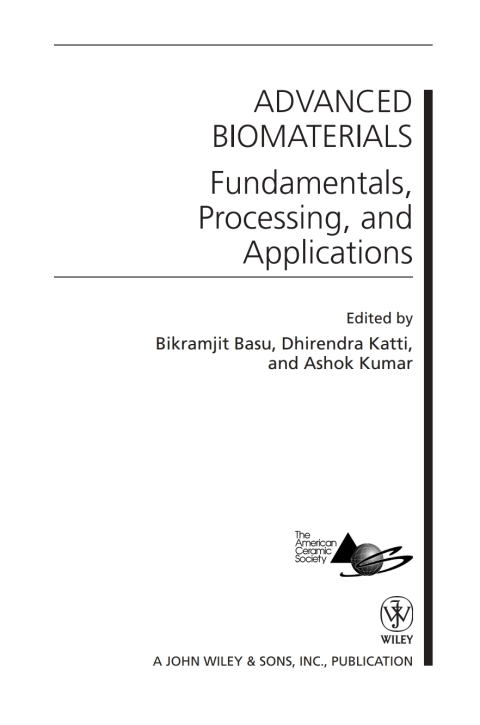 Cover image for book Advanced Biomaterials