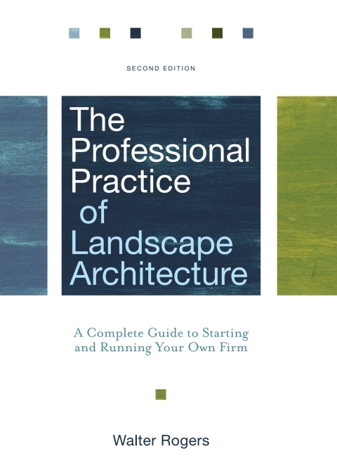 Cover image for book The Professional Practice of Landscape Architecture