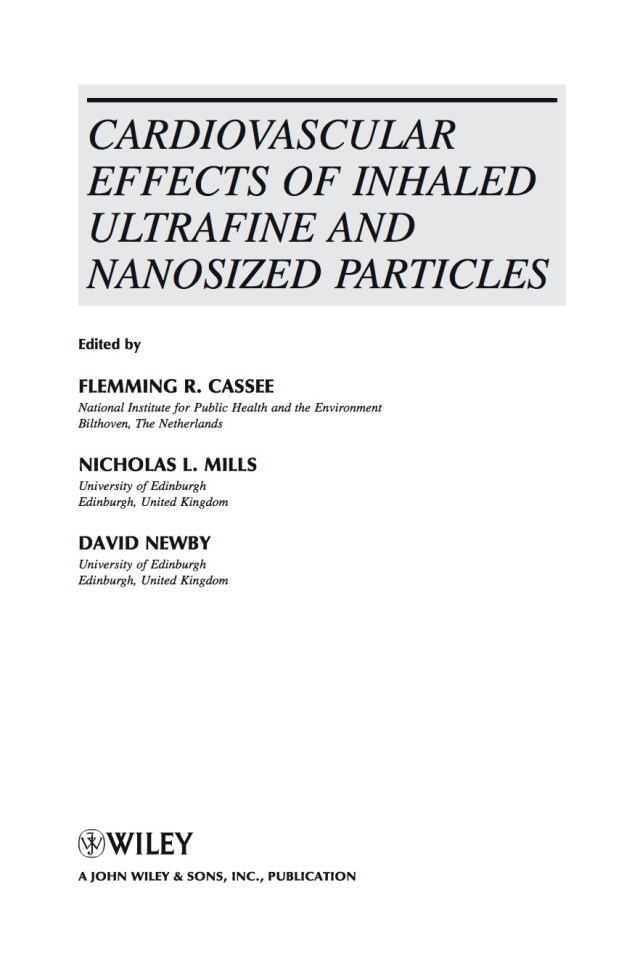 Cardiovascular Effects of Inhaled Ultrafine and Nano Sized Particles