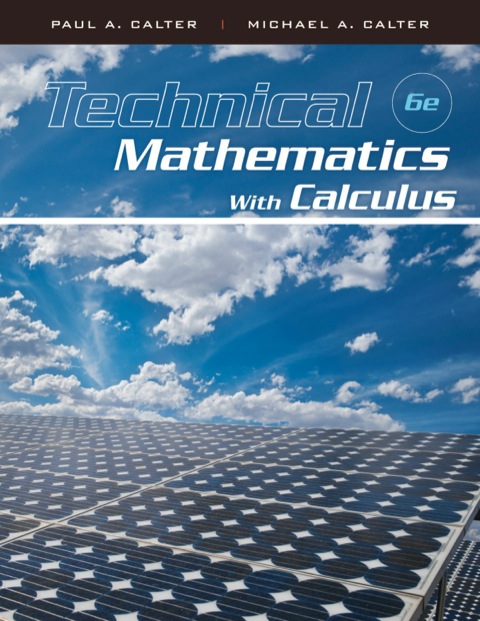 Cover image for book Technical Mathematics with Calculus