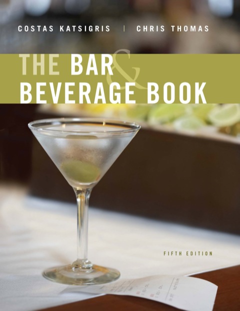 Cover image for book The Bar & Beverage Book