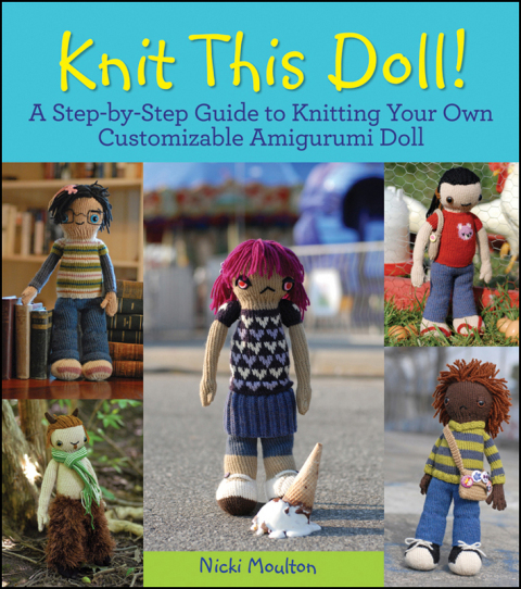 Cover image for book Knit This Doll!