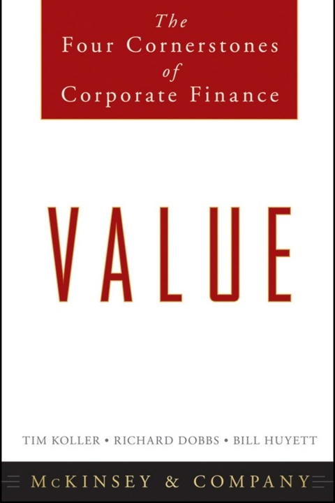Cover image for book Value: The Four Cornerstones of Corporate Finance