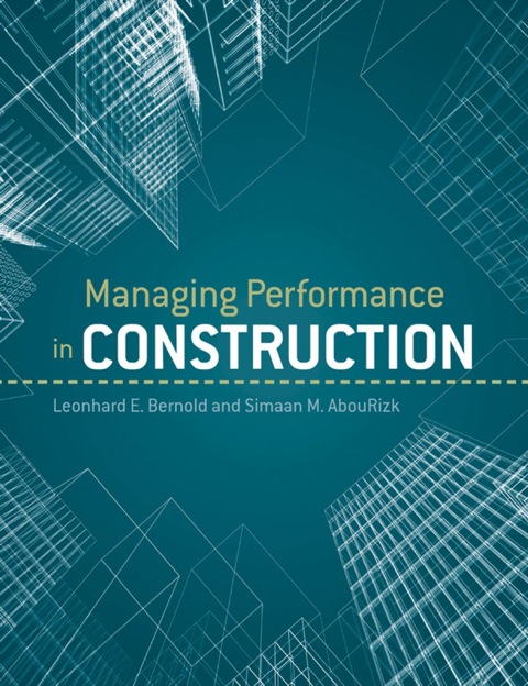 Cover image for book Managing Performance in Construction