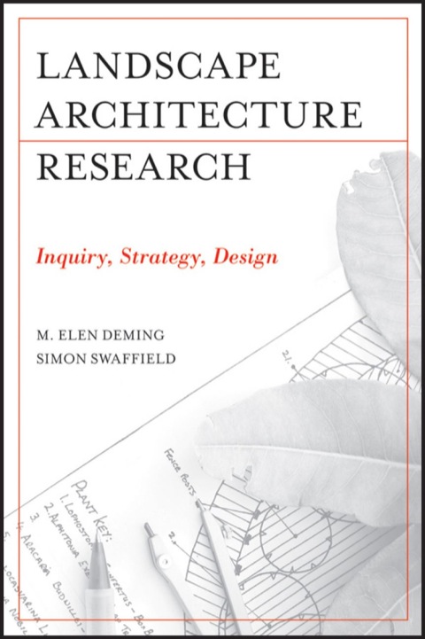 Cover image for book Landscape Architectural Research: Inquiry, Strategy, Design
