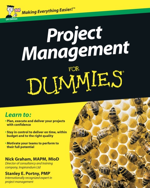 Cover image for book Project Management For Dummies, UK Edition