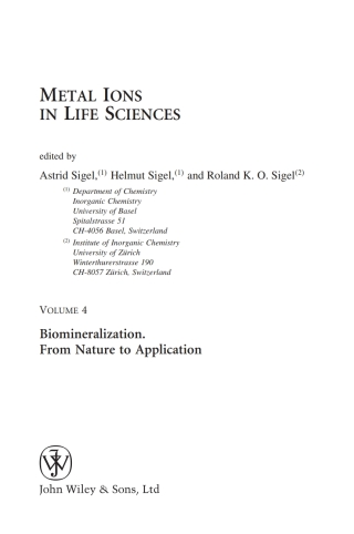 Biomineralization: From Nature to Application