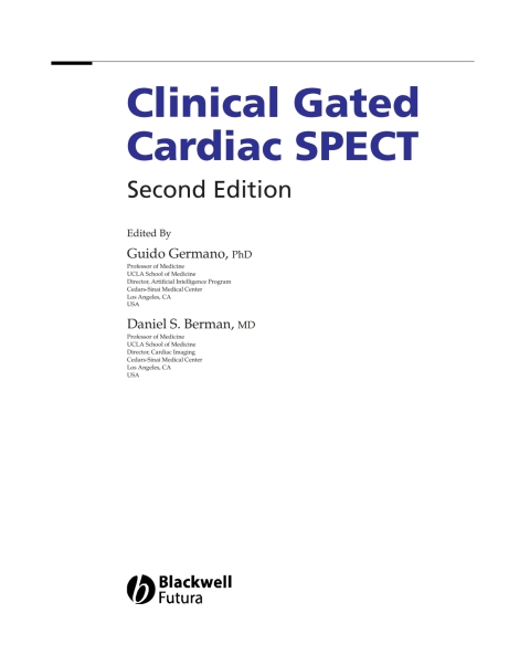 Cover image for book Clinical Gated Cardiac SPECT