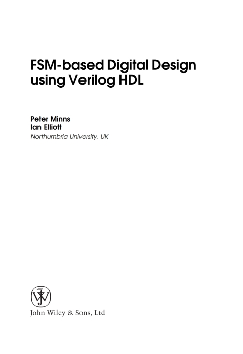 Cover image for book FSM-based Digital Design using Verilog HDL