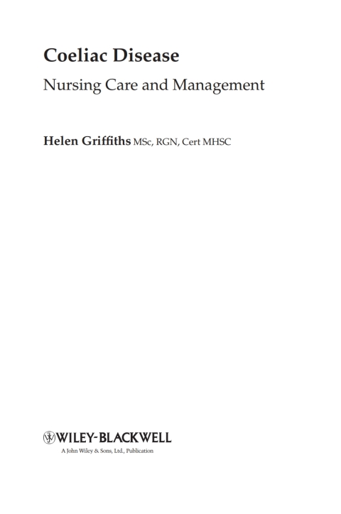Cover image for book Coeliac Disease