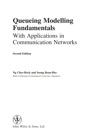 Queueing Modelling Fundamentals