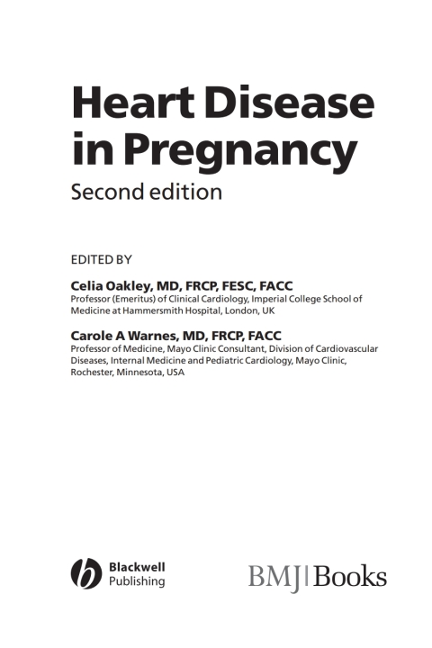 Cover image for book Heart Disease in Pregnancy