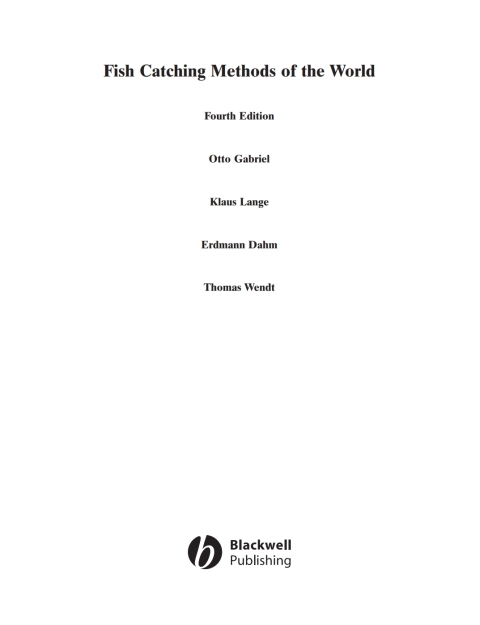 Cover image for book Fish Catching Methods of the World