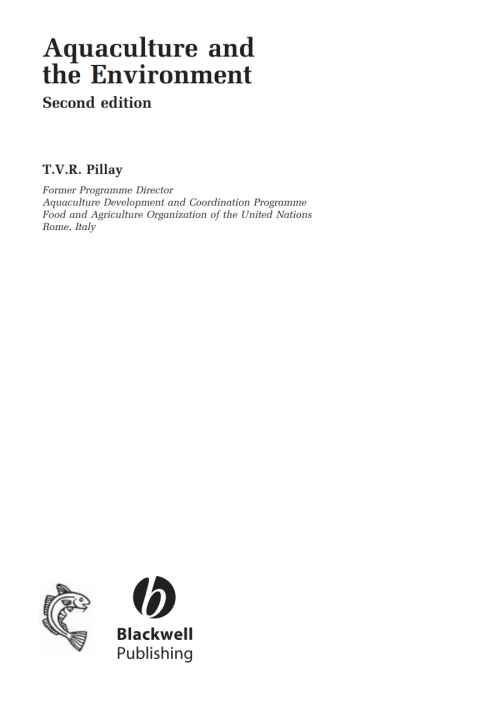 Cover image for book Aquaculture and the Environment, 2nd Edition