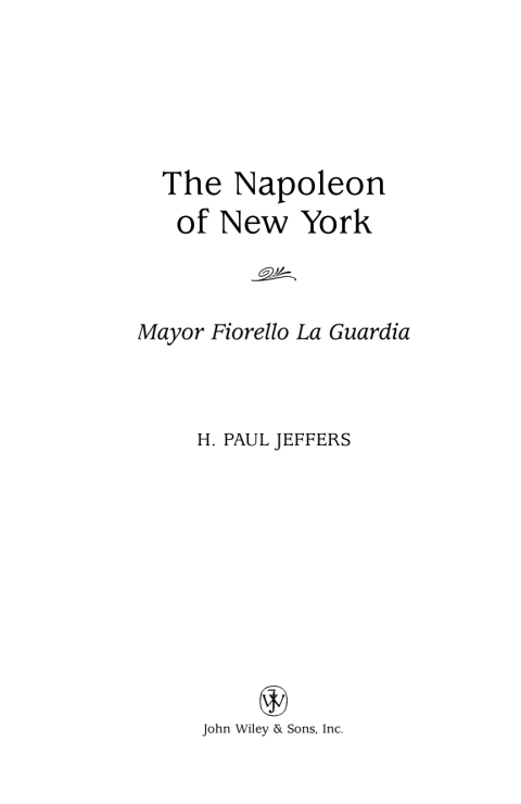 Cover image for book The Napoleon of New York