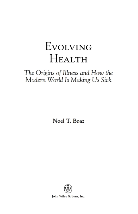 Cover image for book Evolving Health