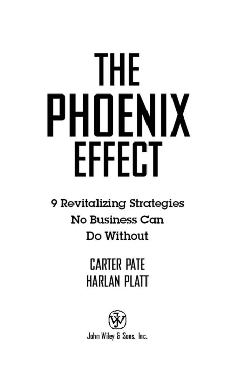 Cover image for book The Phoenix Effect