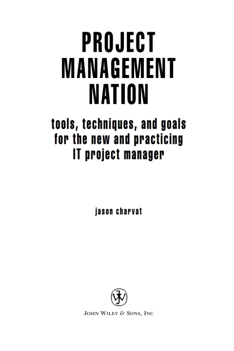 Cover image for book Project Management Nation