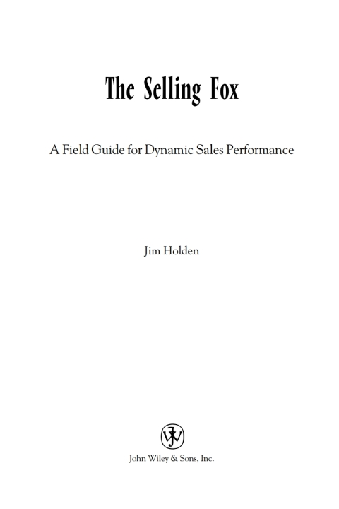 Cover image for book The Selling Fox